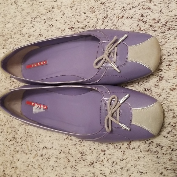 Prada shoesflats size 38 1/2